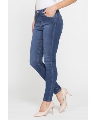 LEGG-JEANS DONNA 5 tasche con zip