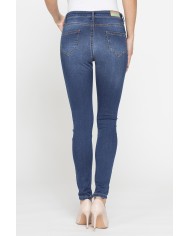 LEGG-JEANS DONNA 5 tasche con zip