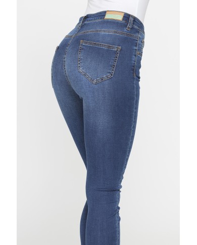 LEGG-JEANS DONNA 5 tasche con zip LEGG-JEANS DONNA 5 tasche con zip
