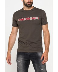 T-SHIRT GIROCOLLO IN COTONE CON STAMPE GRAFICHE T-SHIRT GIROCOLLO IN COTONE CON STAMPE GRAFICHE