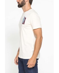 T-SHIRT GIROCOLLO IN COTONE CON STAMPE GRAFICHE T-SHIRT GIROCOLLO IN COTONE CON STAMPE GRAFICHE