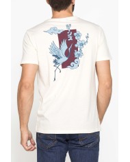 T-SHIRT GIROCOLLO IN COTONE CON STAMPE GRAFICHE T-SHIRT GIROCOLLO IN COTONE CON STAMPE GRAFICHE
