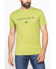 T-SHIRT GIROCOLLO IN COTONE CON STAMPE GRAFICHE T-SHIRT GIROCOLLO IN COTONE CON STAMPE GRAFICHE