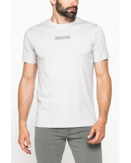 T-SHIRT GIROCOLLO IN COTONE CON STAMPE GRAFICHE T-SHIRT GIROCOLLO IN COTONE CON STAMPE GRAFICHE