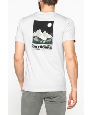 T-SHIRT GIROCOLLO IN COTONE CON STAMPE GRAFICHE T-SHIRT GIROCOLLO IN COTONE CON STAMPE GRAFICHE