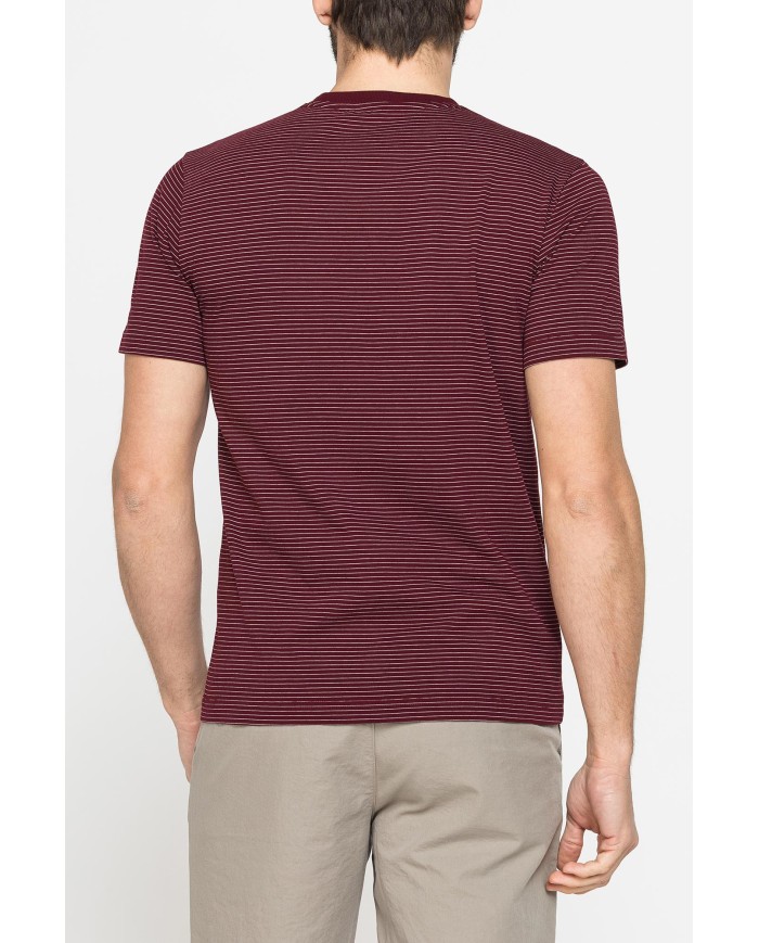 T-SHIRT ESTIVA IN COTONE CON FANTASIA A RIGHE