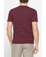 T-SHIRT ESTIVA IN COTONE CON FANTASIA A RIGHE