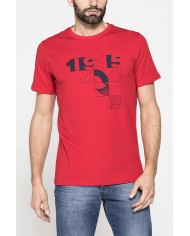 T-SHIRT GIROCOLLO DA UOMO CON STAMPE GRAFICHE T-SHIRT GIROCOLLO DA UOMO CON STAMPE GRAFICHE