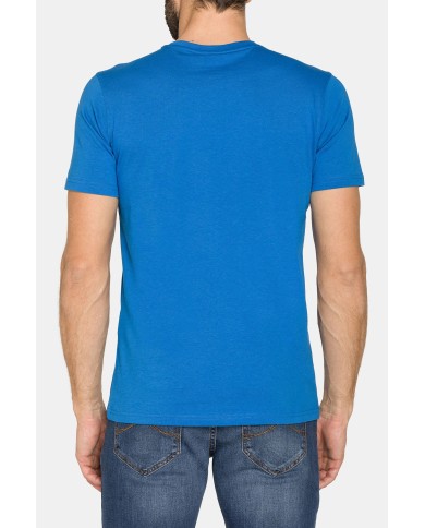 T-SHIRT GIROCOLLO DA UOMO CON STAMPE GRAFICHE