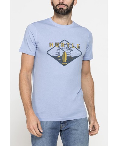 T-SHIRT GIROCOLLO DA UOMO CON STAMPE GRAFICHE