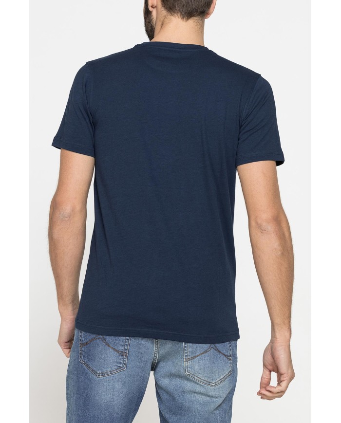 T-SHIRT GIROCOLLO DA UOMO CON STAMPE GRAFICHE