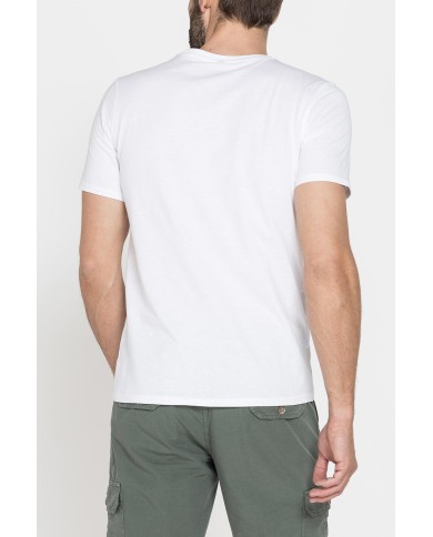 T-SHIRT GIROCOLLO DA UOMO CON STAMPE GRAFICHE