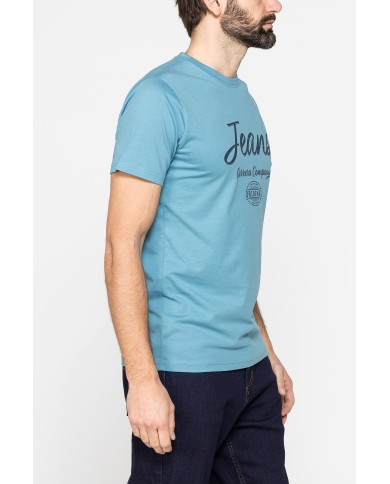 T-SHIRT GIROCOLLO DA UOMO CON STAMPE GRAFICHE