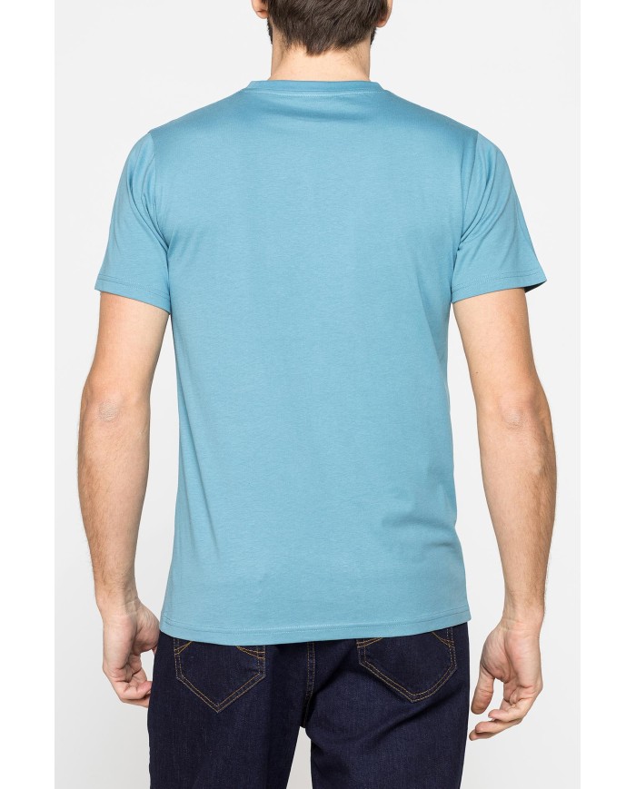 T-SHIRT GIROCOLLO DA UOMO CON STAMPE GRAFICHE