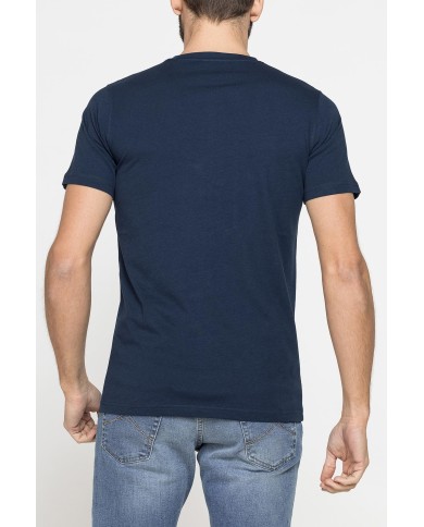 T-SHIRT GIROCOLLO DA UOMO CON STAMPE GRAFICHE