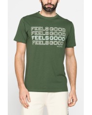 T-SHIRT GIROCOLLO DA UOMO CON STAMPE GRAFICHE T-SHIRT GIROCOLLO DA UOMO CON STAMPE GRAFICHE