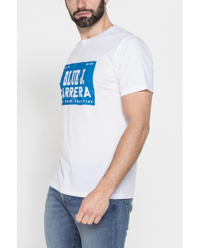 T-SHIRT GIROCOLLO DA UOMO CON STAMPE GRAFICHE