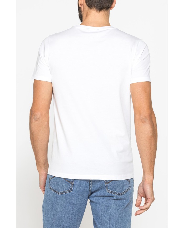 T-SHIRT GIROCOLLO DA UOMO CON STAMPE GRAFICHE