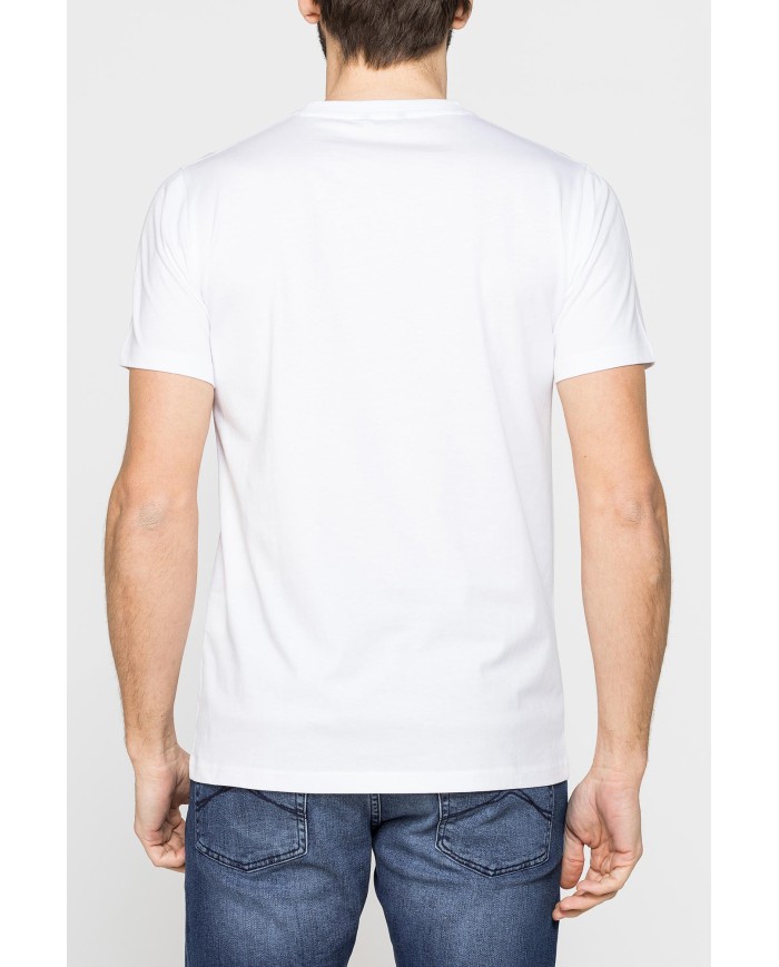 T-SHIRT GIROCOLLO DA UOMO CON STAMPE GRAFICHE