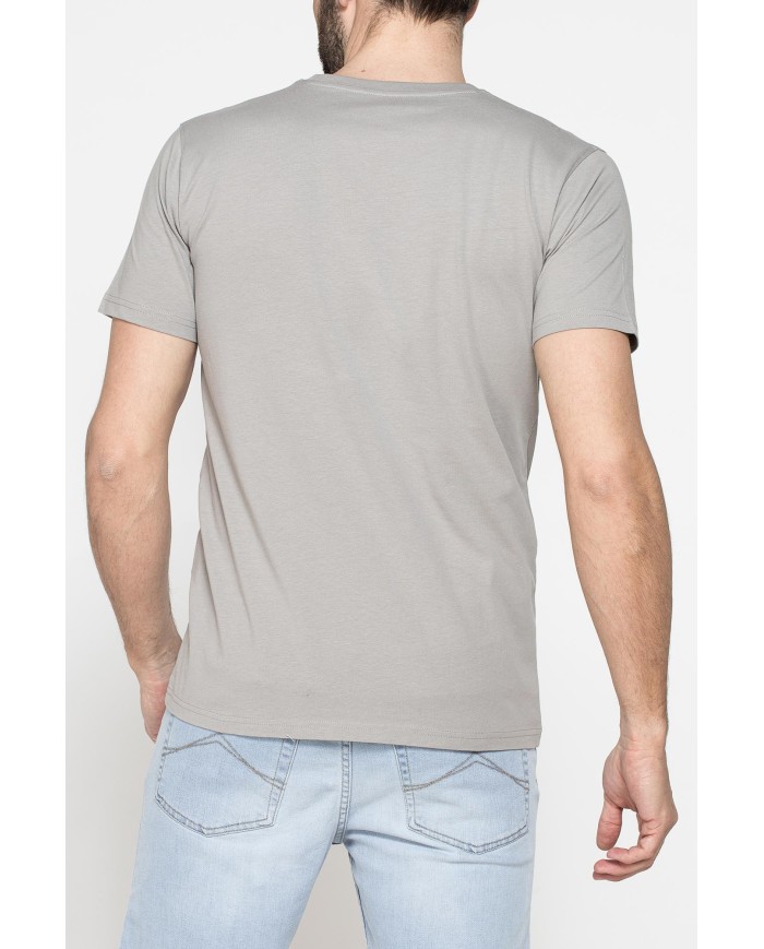 T-SHIRT GIROCOLLO DA UOMO CON STAMPE GRAFICHE