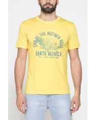 T-SHIRT GIROCOLLO DA UOMO CON STAMPE GRAFICHE T-SHIRT GIROCOLLO DA UOMO CON STAMPE GRAFICHE