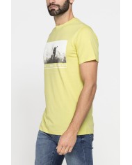 T-SHIRT GIROCOLLO DA UOMO CON STAMPE GRAFICHE T-SHIRT GIROCOLLO DA UOMO CON STAMPE GRAFICHE