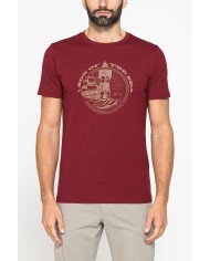 T-SHIRT GIROCOLLO DA UOMO CON STAMPE GRAFICHE T-SHIRT GIROCOLLO DA UOMO CON STAMPE GRAFICHE
