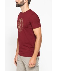 T-SHIRT GIROCOLLO DA UOMO CON STAMPE GRAFICHE T-SHIRT GIROCOLLO DA UOMO CON STAMPE GRAFICHE