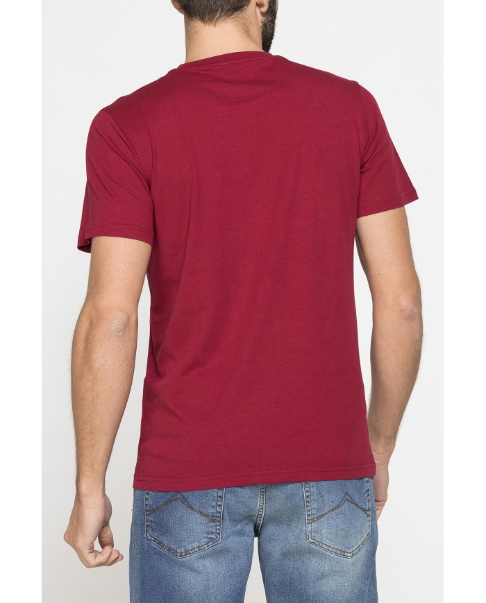 T-SHIRT GIROCOLLO DA UOMO CON STAMPE GRAFICHE