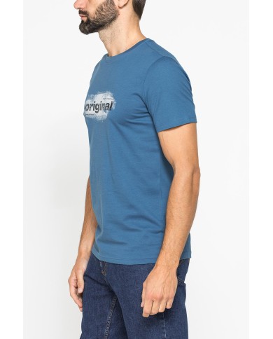 T-SHIRT GIROCOLLO DA UOMO CON STAMPE GRAFICHE