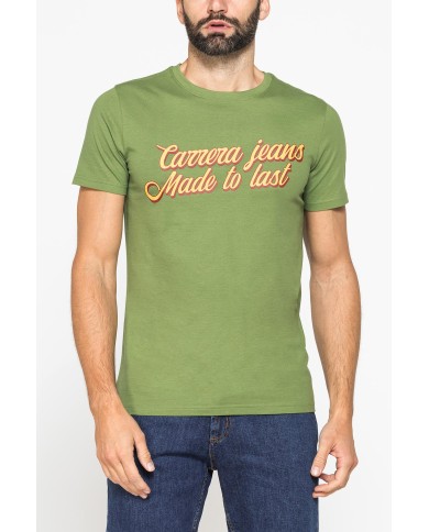 T-SHIRT GIROCOLLO DA UOMO CON STAMPE GRAFICHE