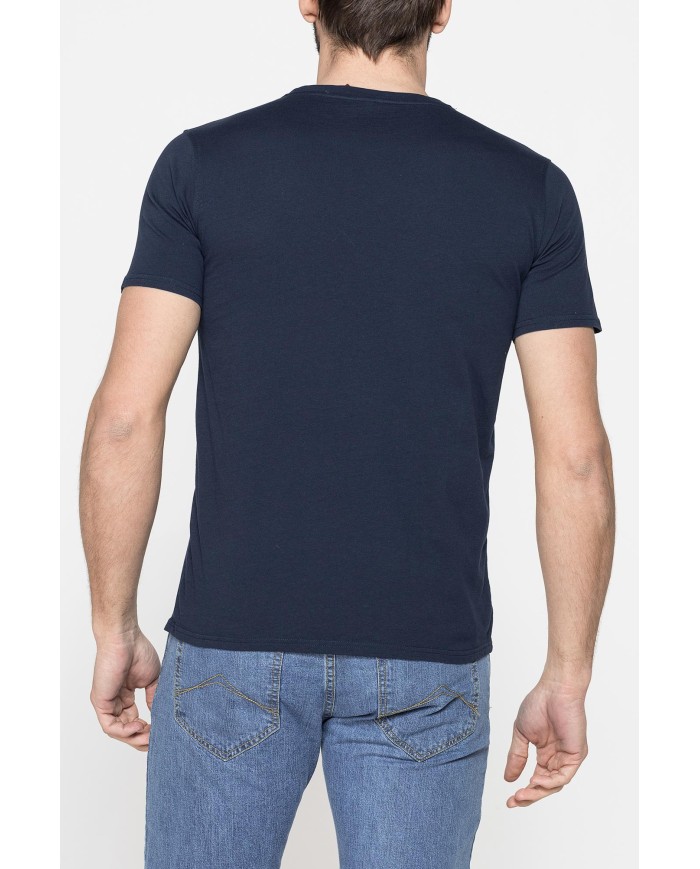 T-SHIRT GIROCOLLO DA UOMO CON STAMPE GRAFICHE