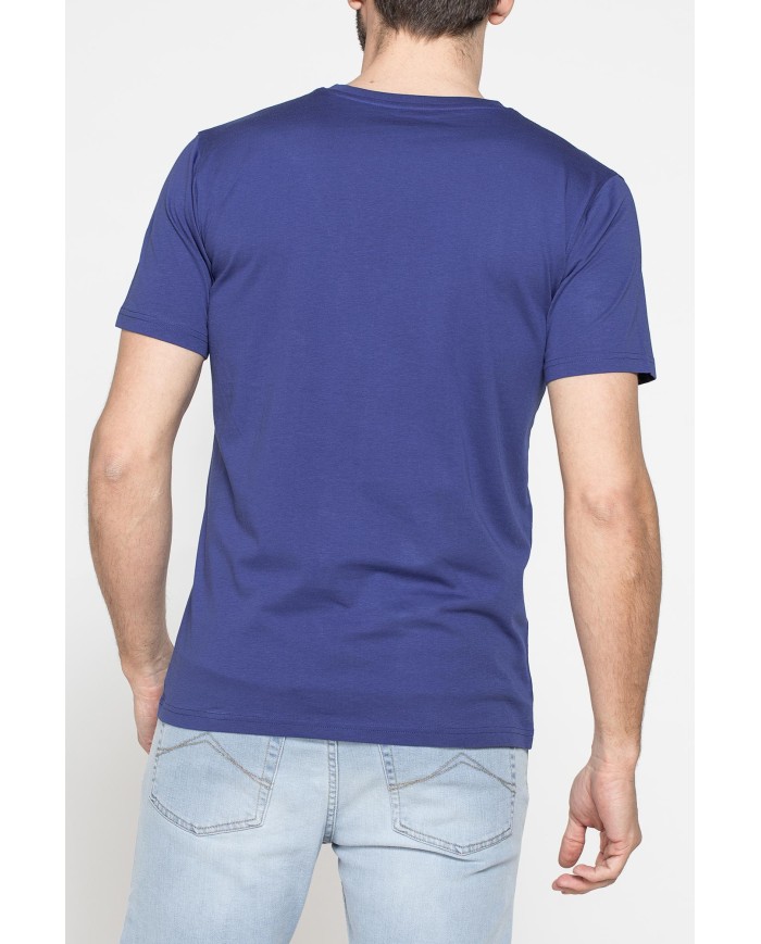 T-SHIRT GIROCOLLO DA UOMO CON STAMPE GRAFICHE