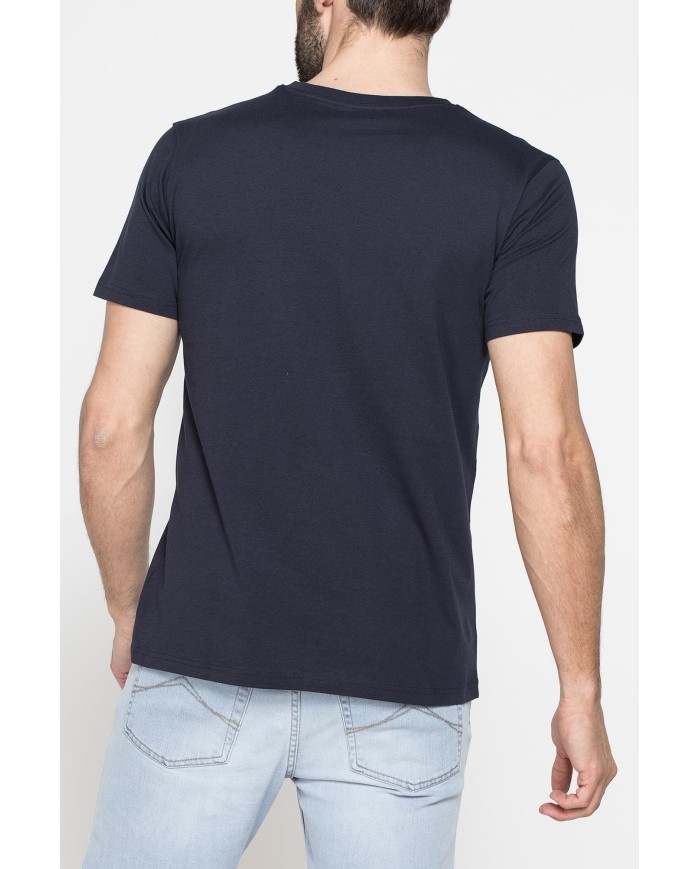T-SHIRT GIROCOLLO DA UOMO CON STAMPE GRAFICHE