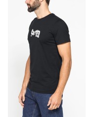 T-SHIRT GIROCOLLO DA UOMO CON STAMPE GRAFICHE T-SHIRT GIROCOLLO DA UOMO CON STAMPE GRAFICHE
