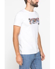 T-SHIRT GIROCOLLO IN COTONE CON STAMPA LOGO CARRERA T-SHIRT GIROCOLLO IN COTONE CON STAMPA LOGO CARRERA