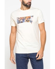 T-SHIRT GIROCOLLO IN COTONE CON STAMPA LOGO CARRERA T-SHIRT GIROCOLLO IN COTONE CON STAMPA LOGO CARRERA