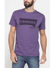 T-SHIRT GIROCOLLO IN COTONE CON STAMPA LOGO CARRERA T-SHIRT GIROCOLLO IN COTONE CON STAMPA LOGO CARRERA