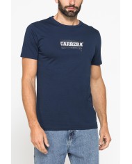 T-SHIRT GIROCOLLO IN COTONE CON STAMPA LOGO CARRERA T-SHIRT GIROCOLLO IN COTONE CON STAMPA LOGO CARRERA