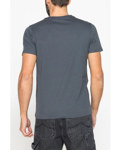 T-SHIRT GIROCOLLO IN COTONE CON STAMPA LOGO CARRERA