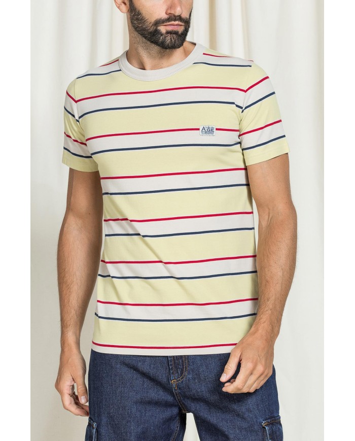 T-SHIRT A RIGHE MODELLO CARRERA REPLICA