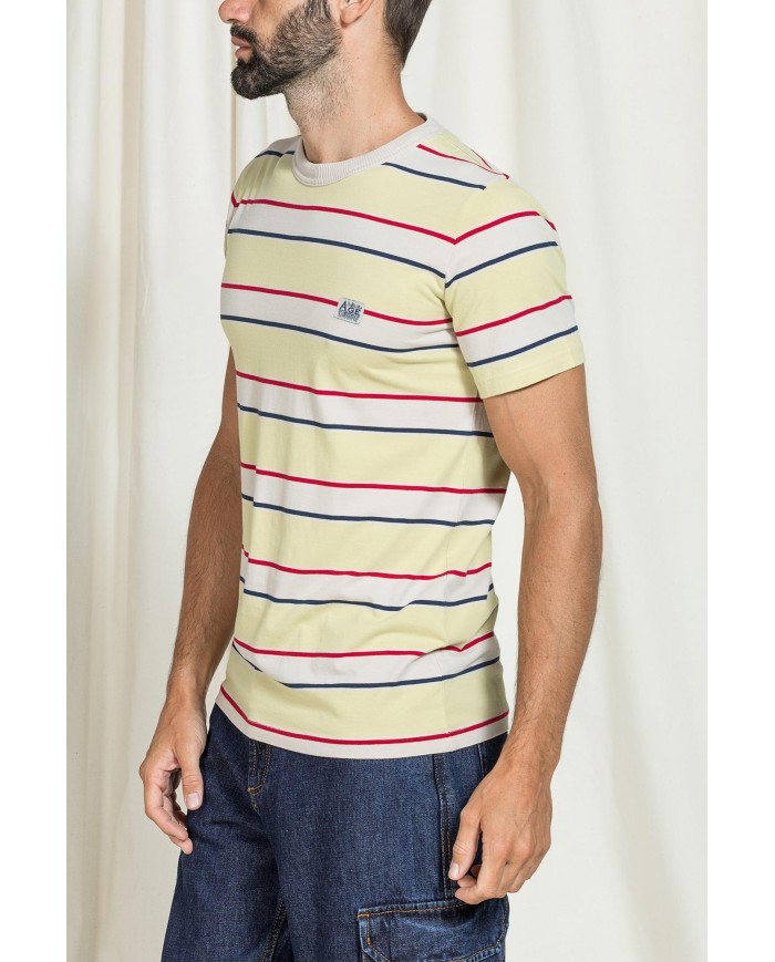T-SHIRT A RIGHE MODELLO CARRERA REPLICA