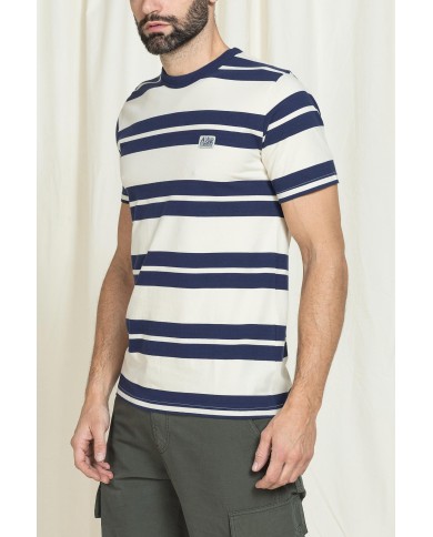 T-SHIRT A RIGHE MODELLO CARRERA REPLICA