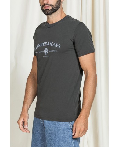 T-SHIRT VINTAGE CON STAMPE CARRERA REPLICA