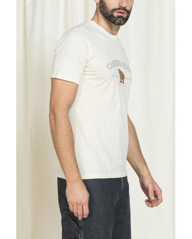 T-SHIRT VINTAGE CON STAMPE CARRERA REPLICA