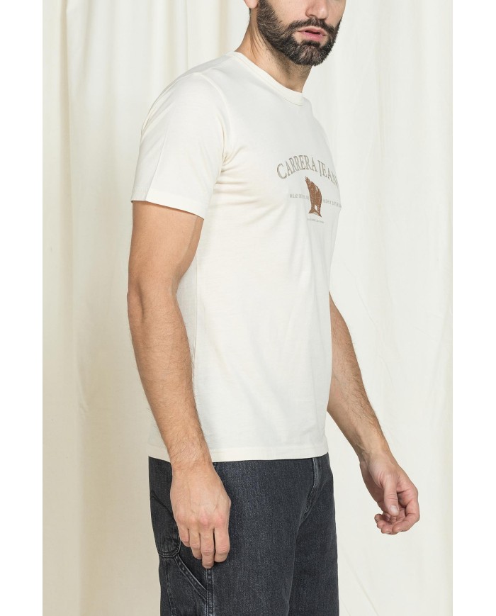 T-SHIRT VINTAGE CON STAMPE CARRERA REPLICA
