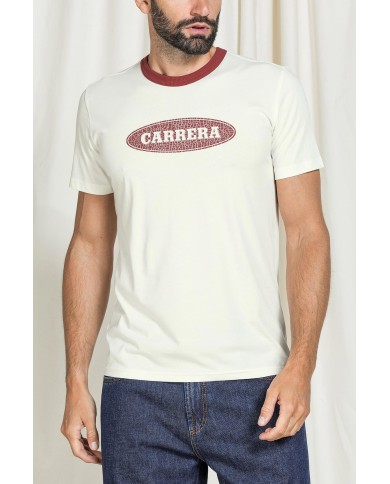 T-SHIRT VINTAGE CON STAMPE CARRERA REPLICA