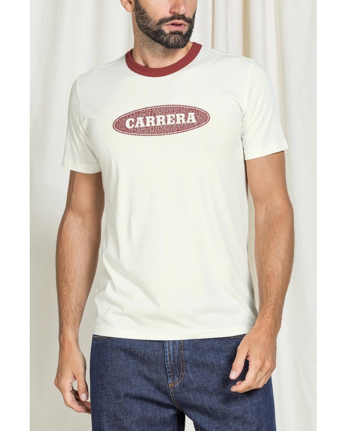 T-SHIRT VINTAGE CON STAMPE CARRERA REPLICA