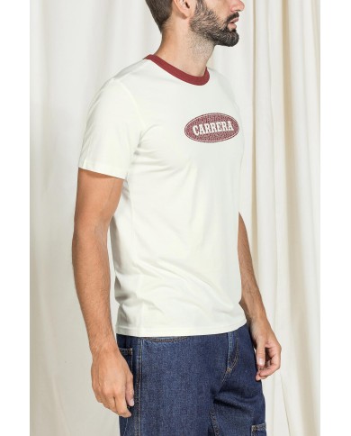 T-SHIRT VINTAGE CON STAMPE CARRERA REPLICA