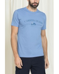 T-SHIRT VINTAGE CON STAMPE CARRERA REPLICA